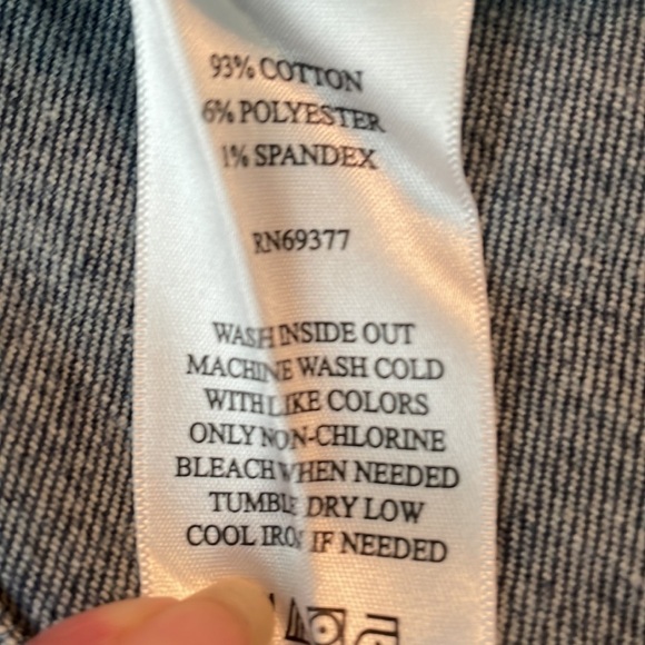 Brooke Shields jeans EUC size 20W petite dark wash boot cut 5pocket w/stretch - Picture 7 of 12